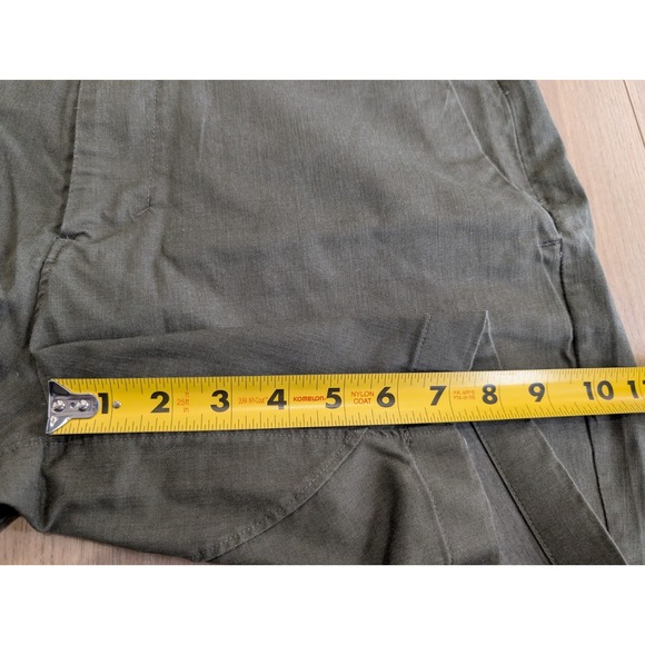 Lululemon Commission Classic Fit Short 7" in Oxford Carob Brown / White Sz 32 - Picture 6 of 14